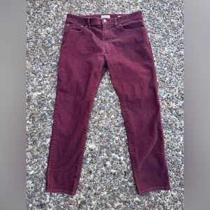 Goodfellow & Co Burgundy Slim Fit Jeans